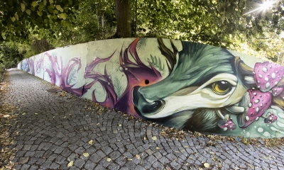 Náhled článku: Semily zdobí nové graffiti. U místních se setkává s pozitivními ohlasy