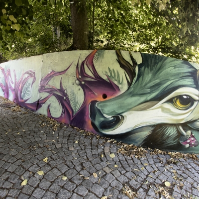 Náhled článku mobil: Semily zdobí nové graffiti. U místních se setkává s pozitivními ohlasy